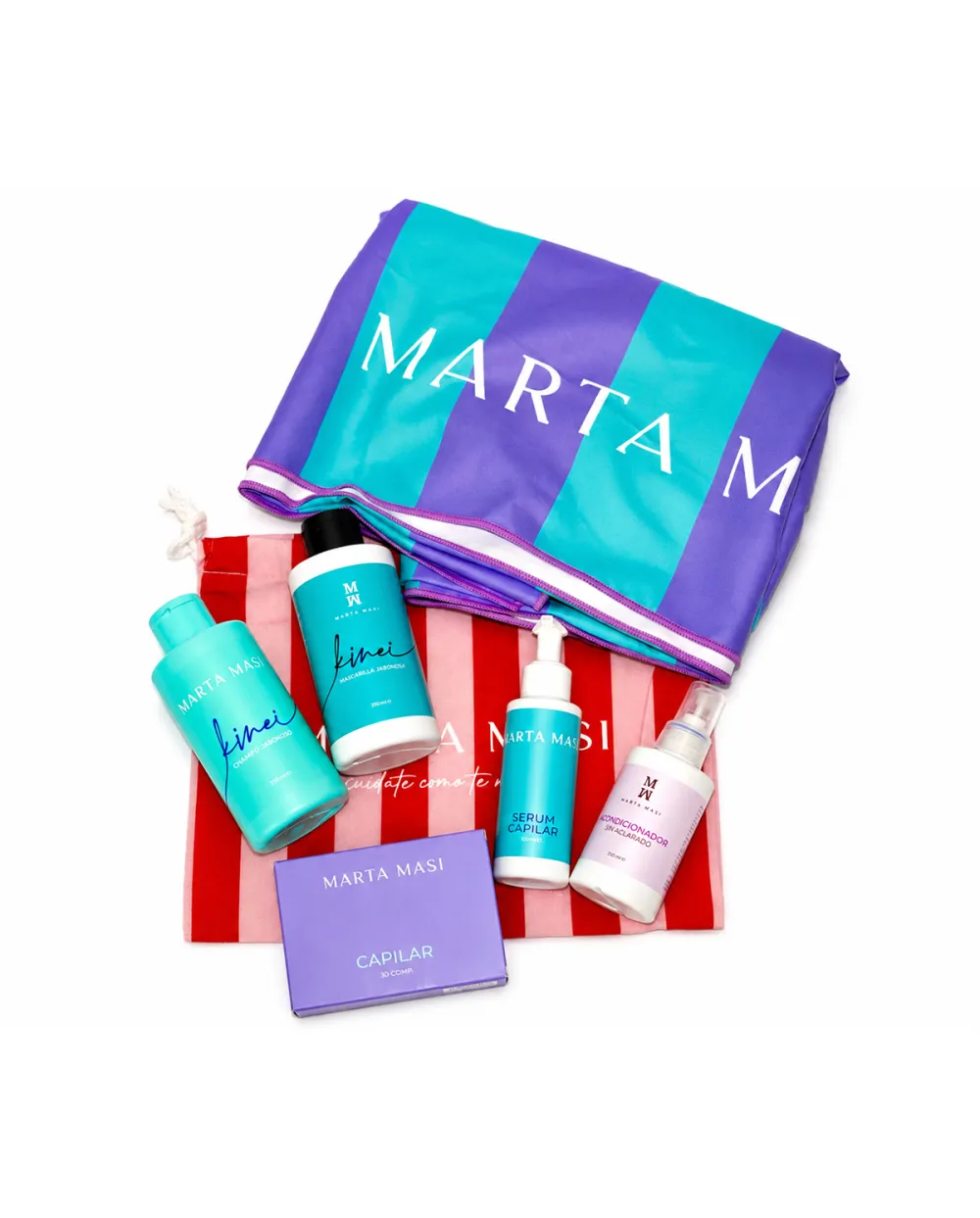 contenido del Pack Melena Perfecta Marta Masi