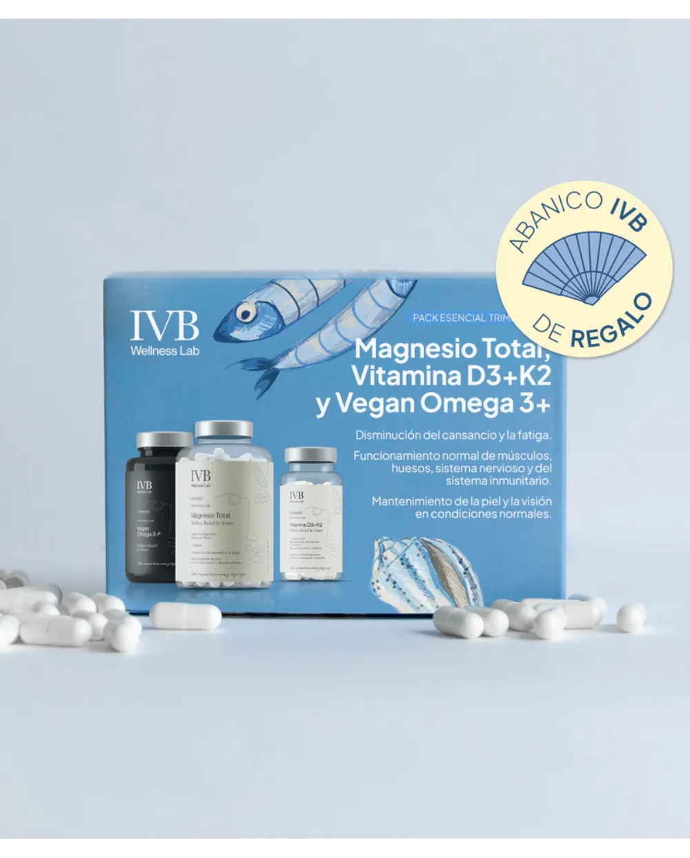 IVB Pack Esenciales Trimestral Verano + Abanico