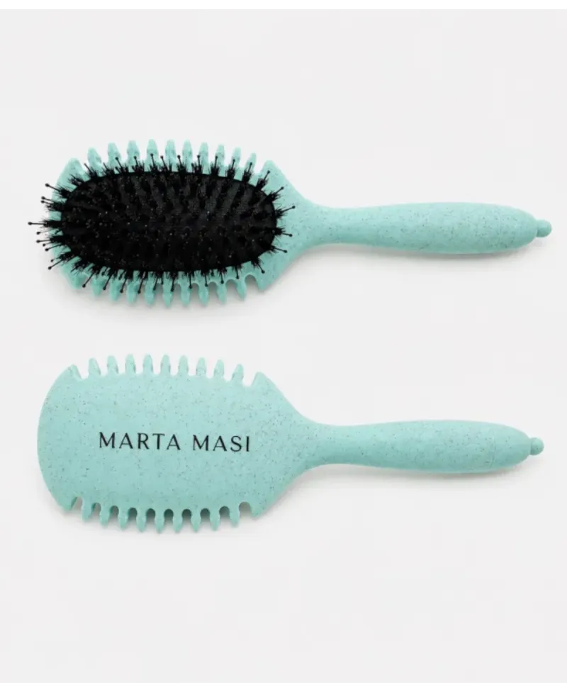 Marta Masi Cepillo Ecológico para Pelo Rizado - Verde