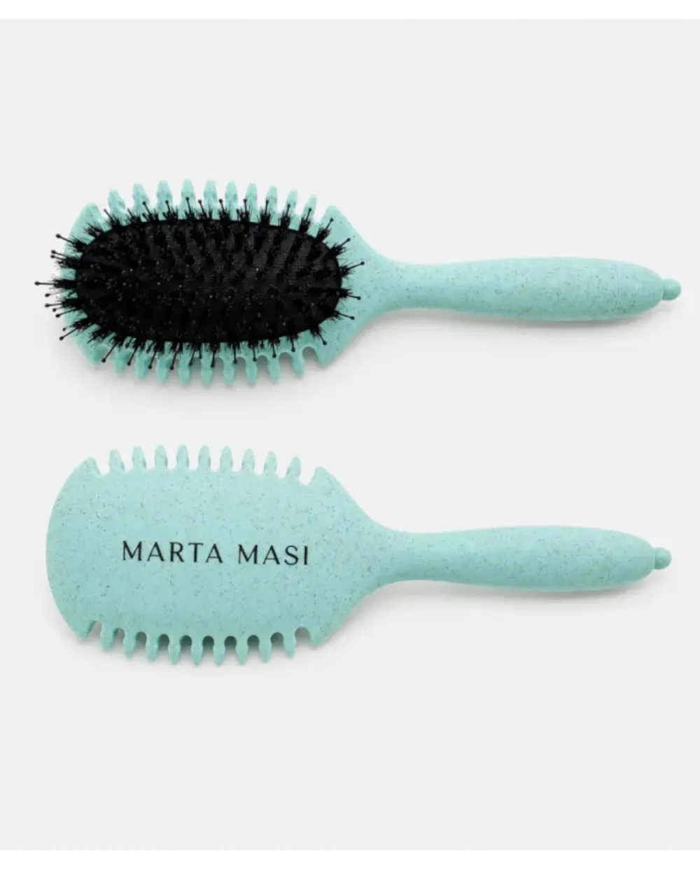 Marta Masi Cepillo Ecológico para Pelo Rizado - Verde