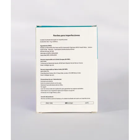 Marta Masi Pimple Patch | Parches Anti-Granos Invisibles y Ultra-Rápidos