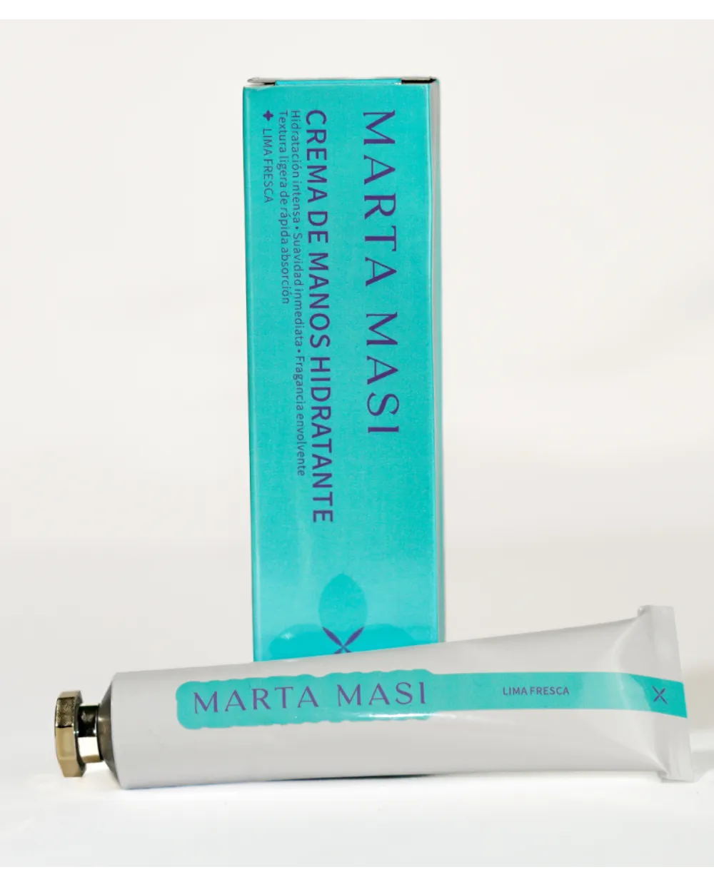 Crema de Manos Hidratante Marta Masi - Lima Fresca (Rápida Absorción)