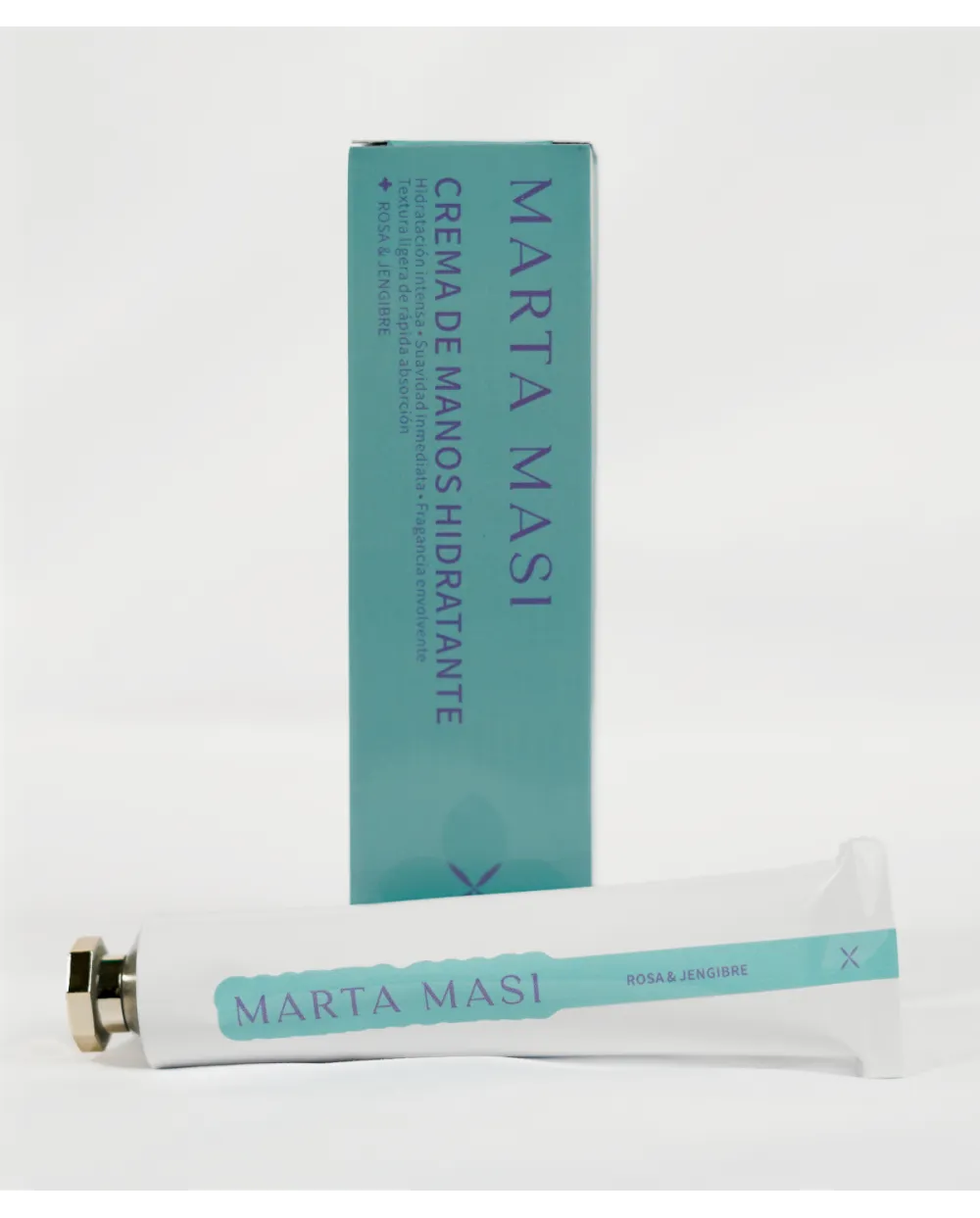 Crema de Manos Hidratante Marta Masi - Rosa y Jengibre