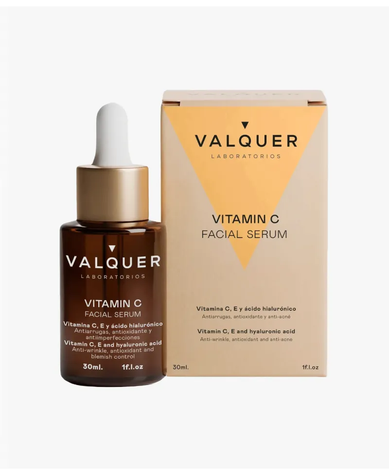 Valquer Sérum Facial de Vitamina C & Ácido Hialurónico 30 ml