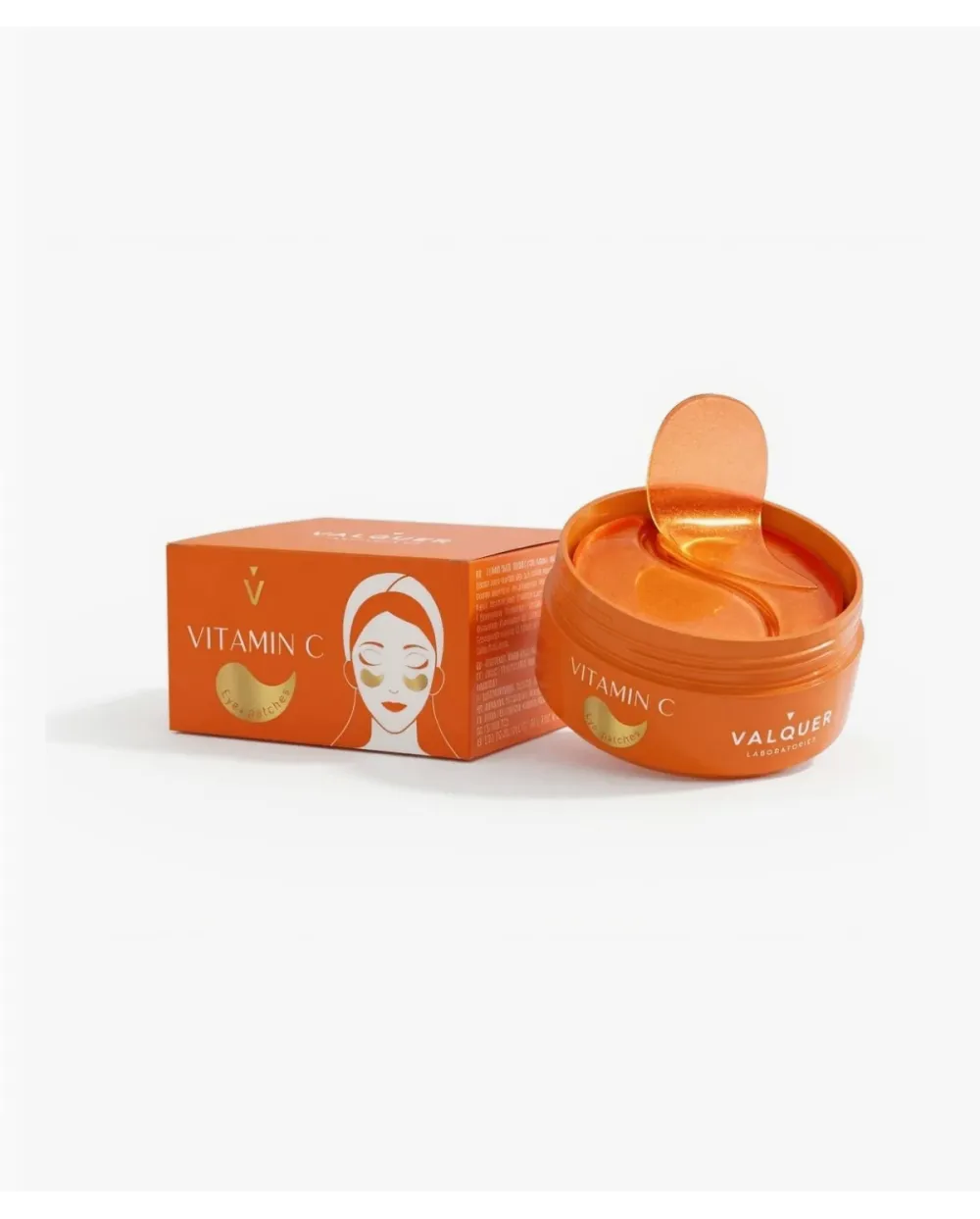 Valquer Parches para Contorno de Ojos con Vitamina C 60 Unidades