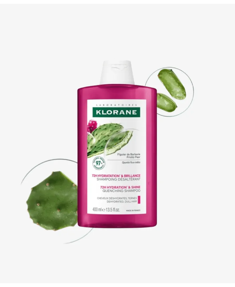 Klorane Champú Brillo & Hidratación al Higo de Barbaria 400ml