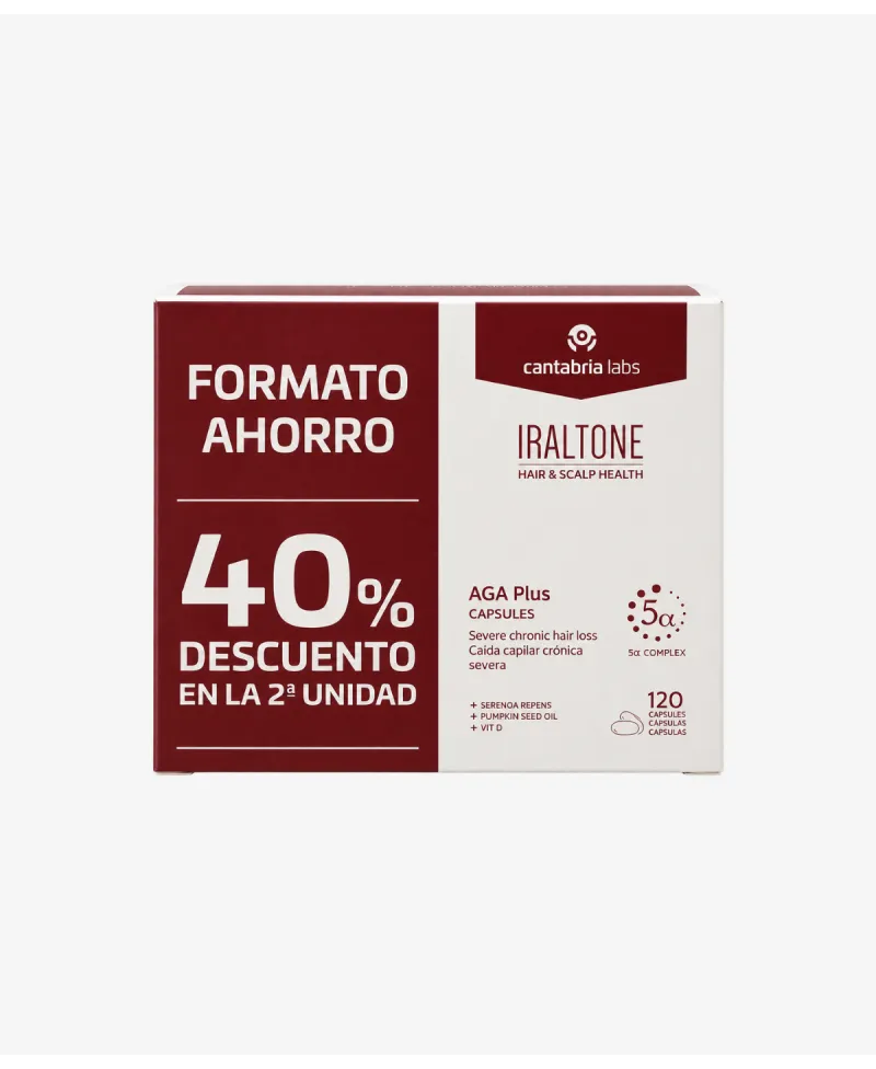 Iraltone Aga Plus Formato Ahorro 120 Caps