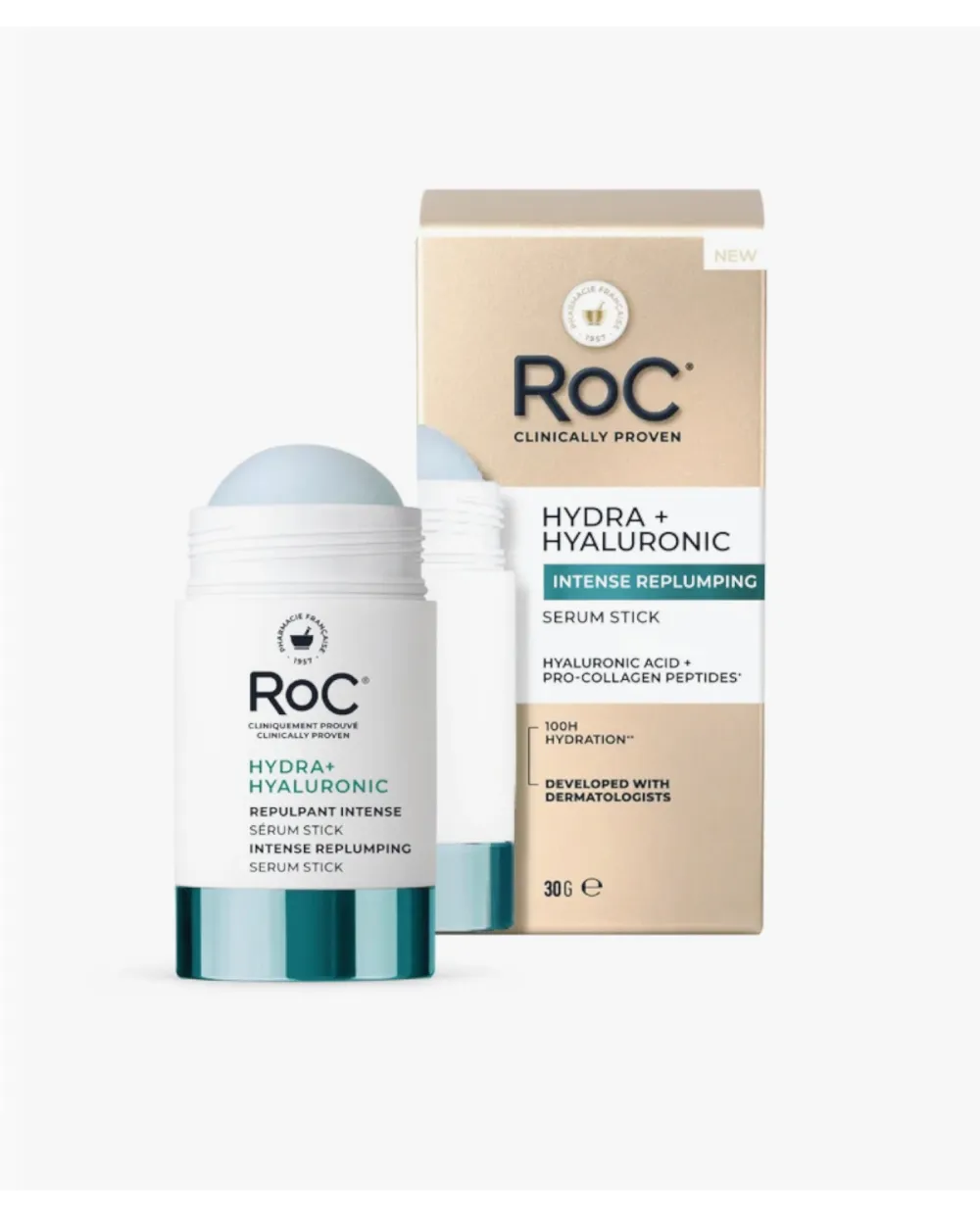 Roc Hydrate + Plump Hydra+ Efecto Rellenador Sérum Stick 30g