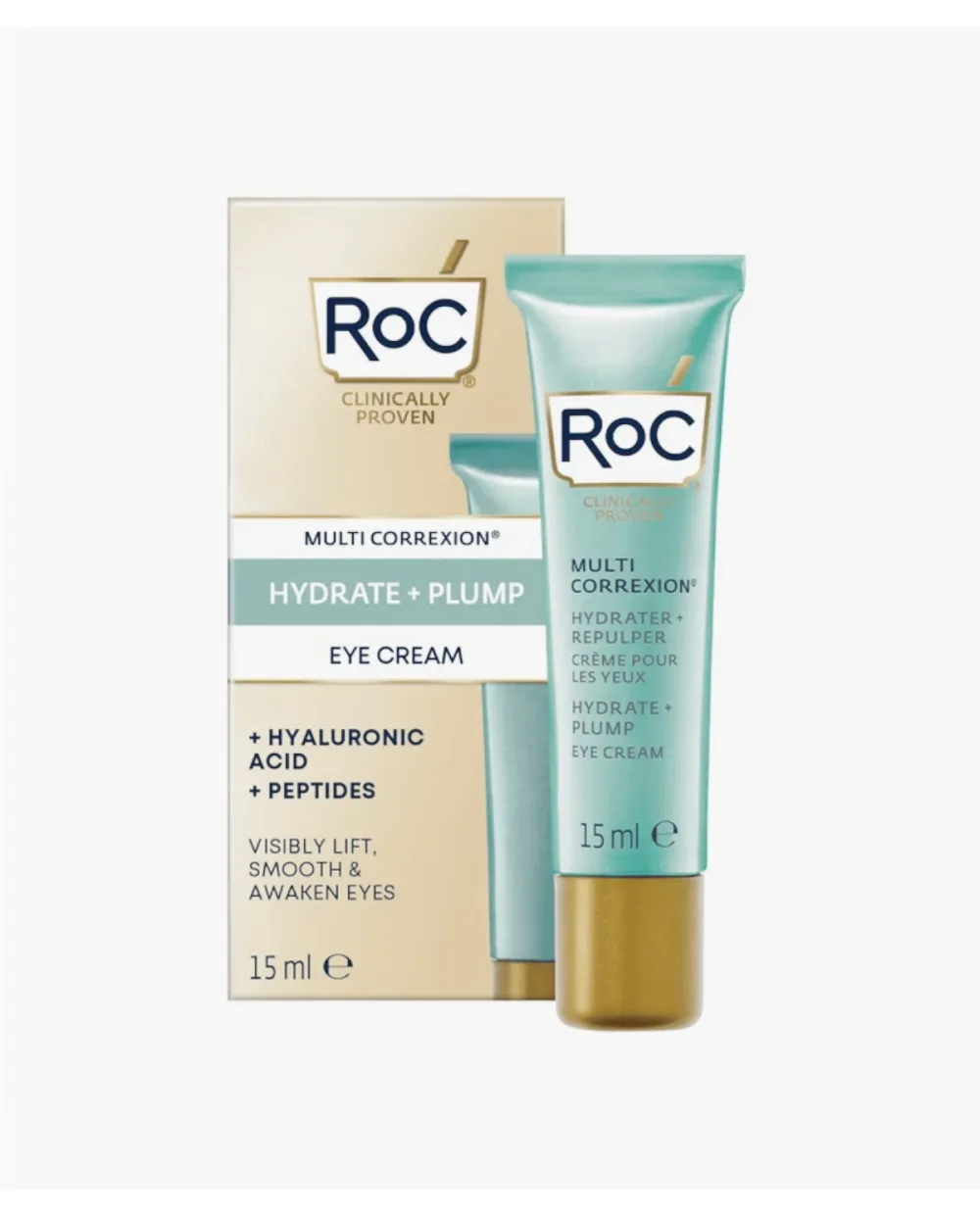Roc Hydrate + Plump Contorno De Ojos 15 ml