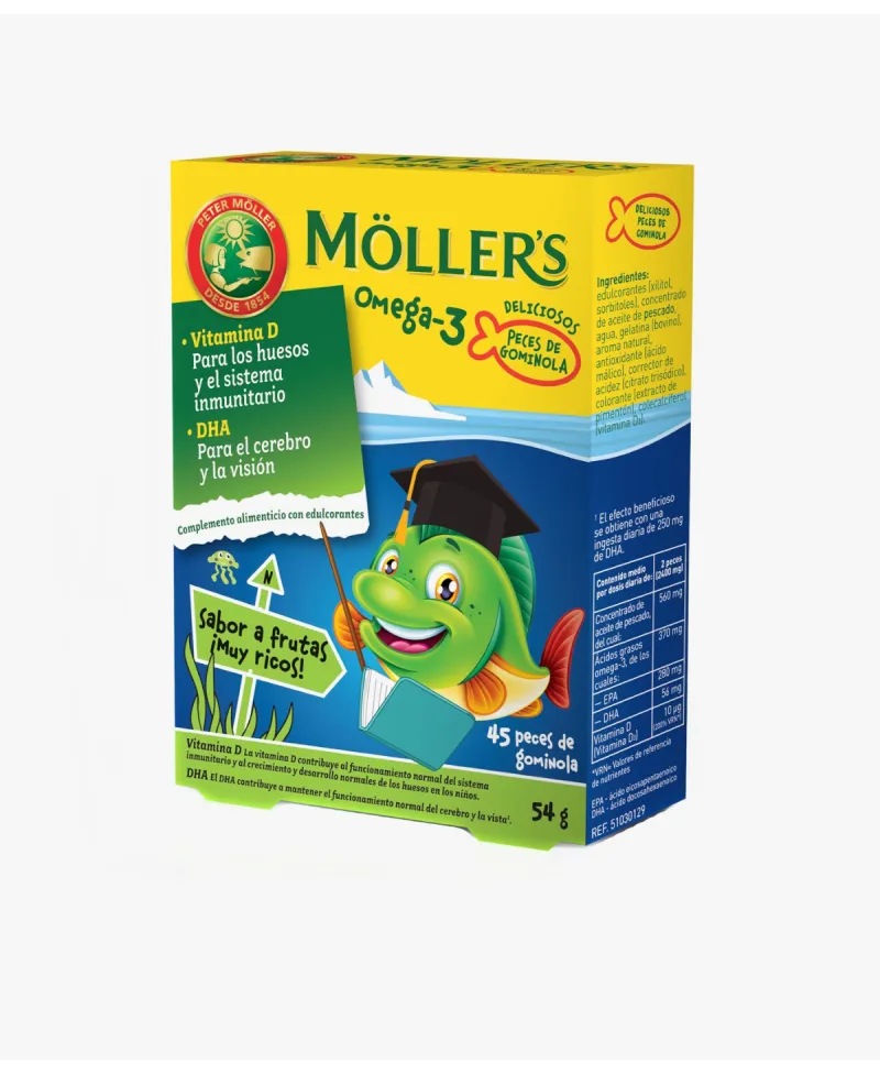Möller's Gominolas Omega 3 45 Gominolas