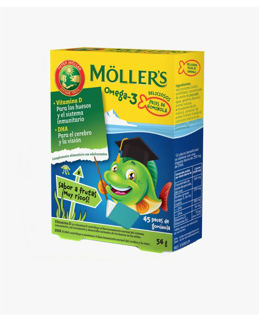 Möller's Gominolas Omega 3 45 Gominolas