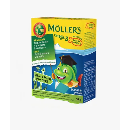 Möller's Gominolas Omega 3 45 Gominolas