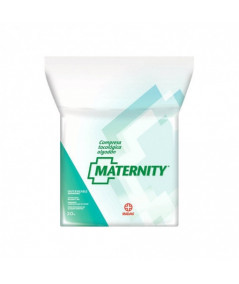 Indas Maternity Compresa Tocológica de Algodón Impermeable 20unidades