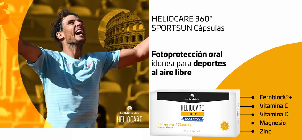 hELIOCARE SPORT Rafa Nadal